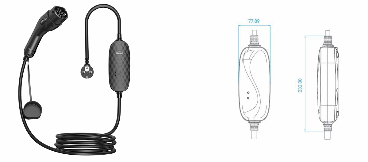 type 2 ev charger portable ev charger