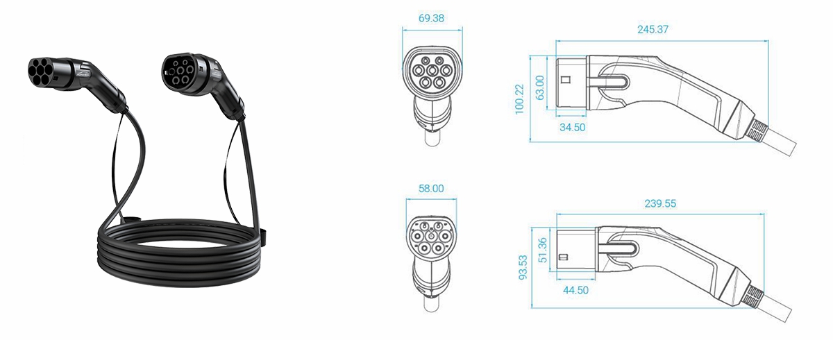 ev extension cable