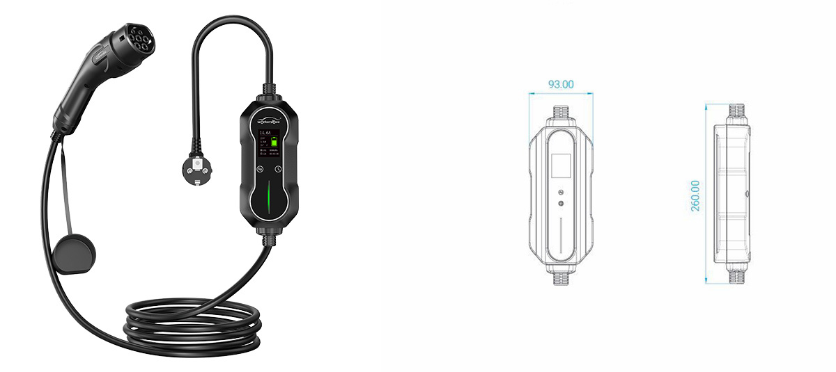 level 2 portable ev charger level 2 ev charger